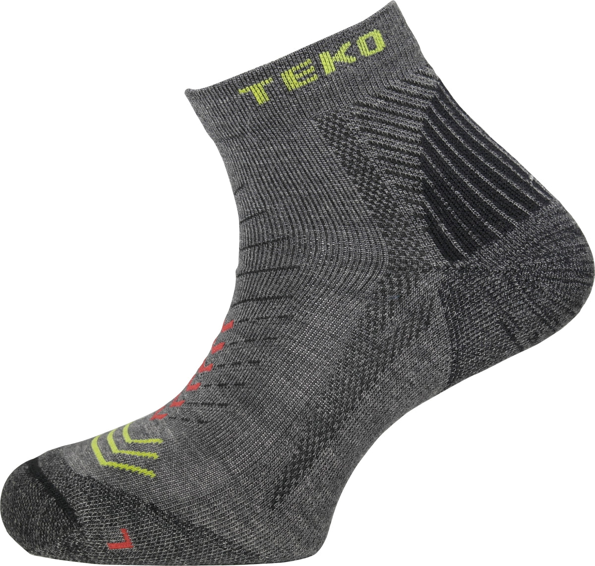 TEKO eco RUN 2.0 MERINO ENDURO Light Half Cushion Running Socks