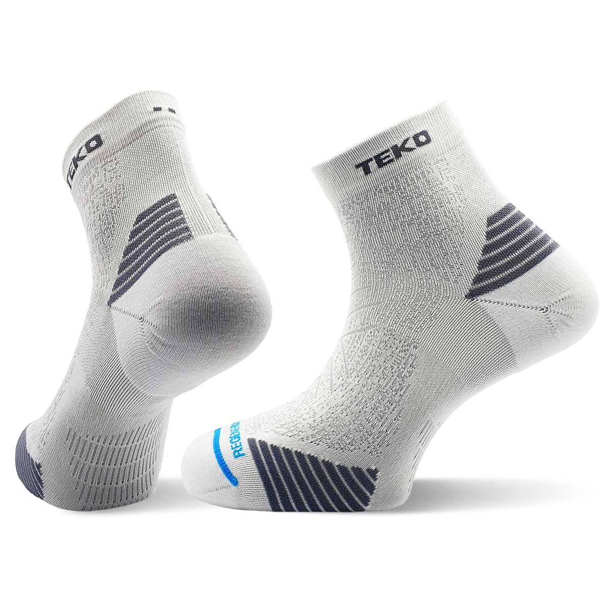 TEKO eco RUN 2.0 MINI CREW Light Half Cushion Running Socks